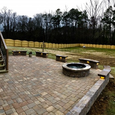 Sit and enjoy the fire and the view, right out your back door!